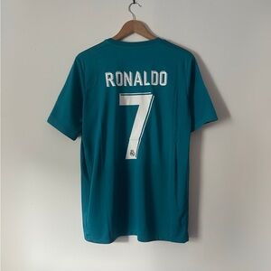 Ronaldo #7 Real Madrid Away Jersey 17/18 Size Medium